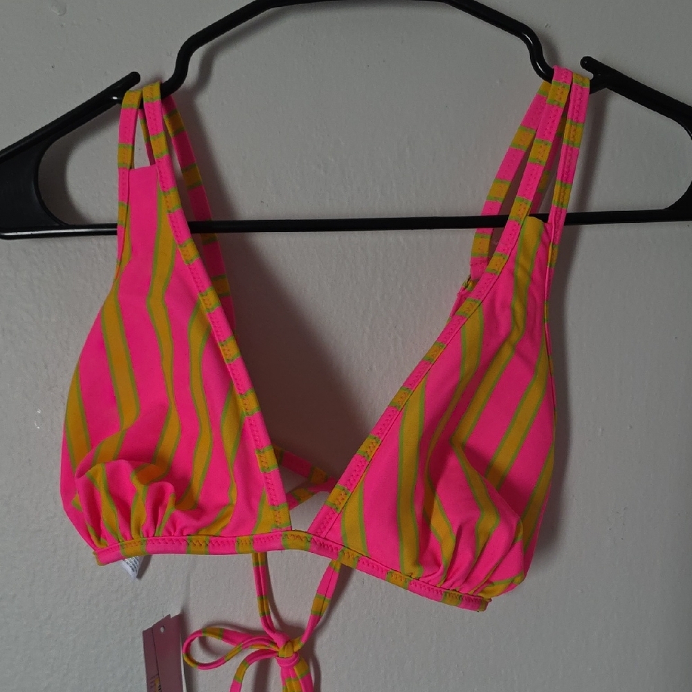 Wild Fable Neon Reversible Bikini Top